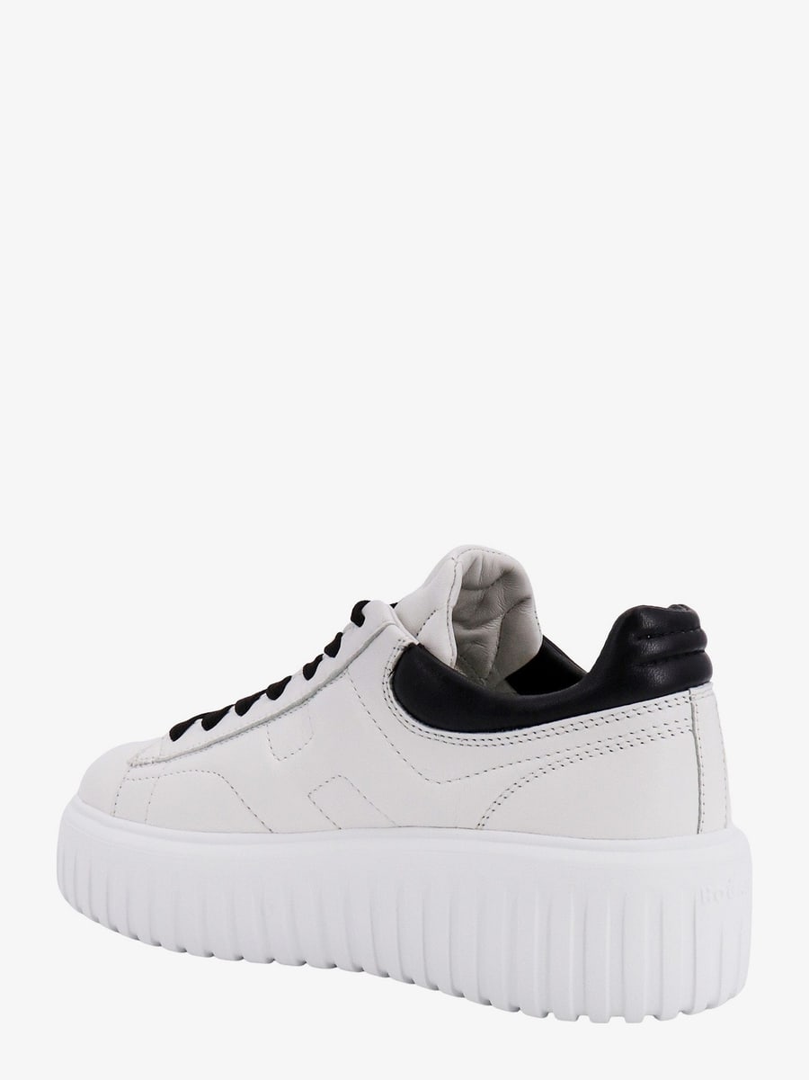 Hogan H-Stripes leather sneakers, view 3