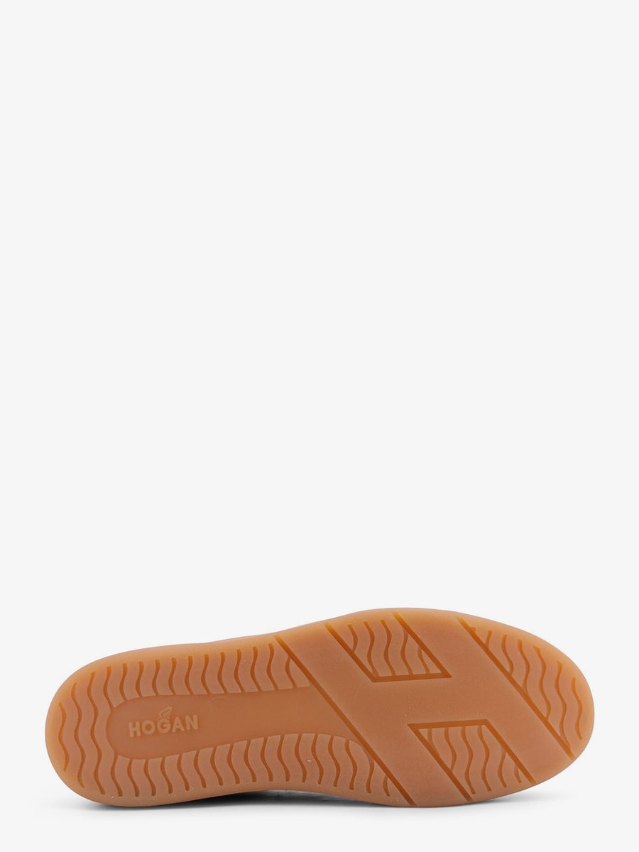 Hogan Leather sneakers with suede inserts, view 4