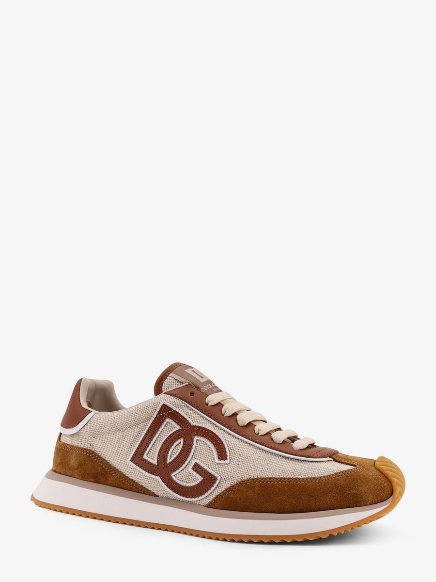 Dolce & Gabbana DG Cushion canvas with side logo sneakers, view 2