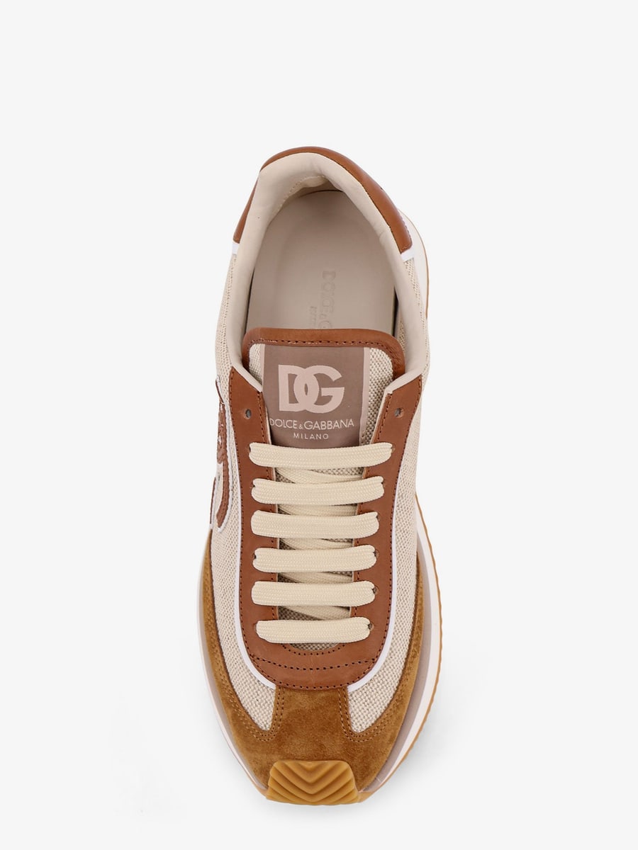 Dolce & Gabbana DG Cushion canvas with side logo sneakers, view 5