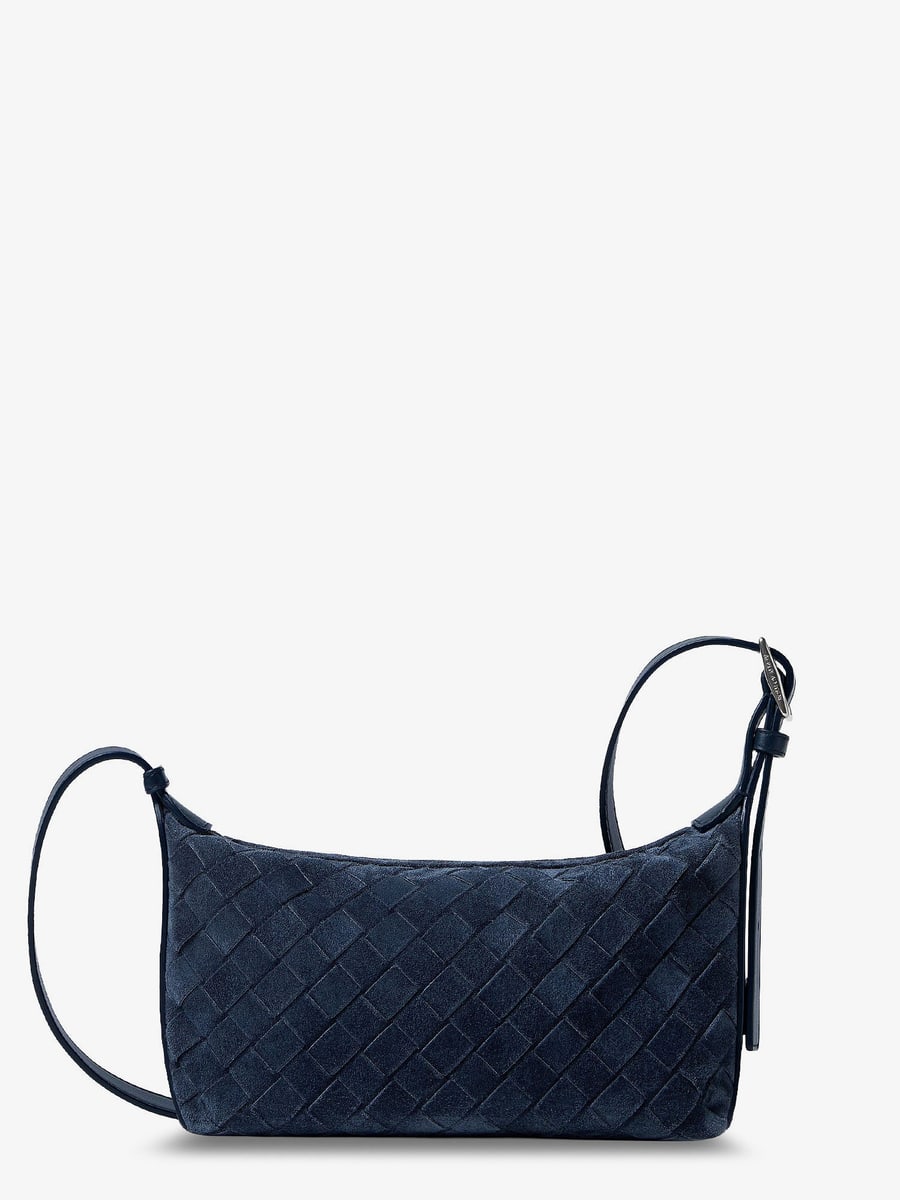 Bottega Veneta Traveler suede shoulder bag, view 2