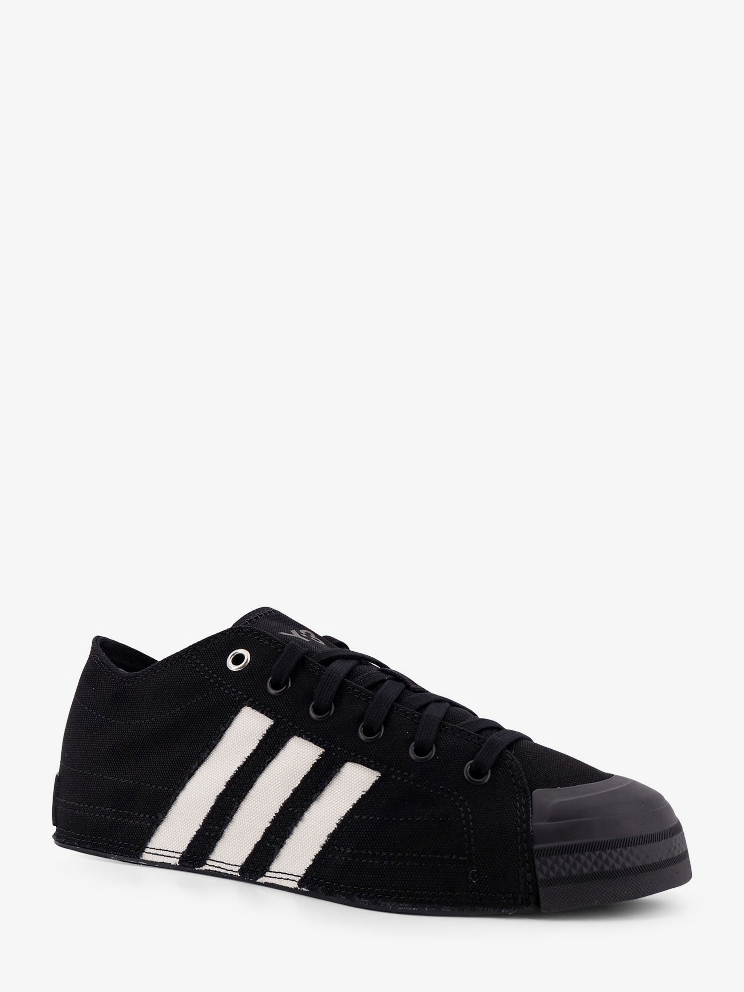 adidas Y-3 Canvas sneakers with logo on the ide, view 2