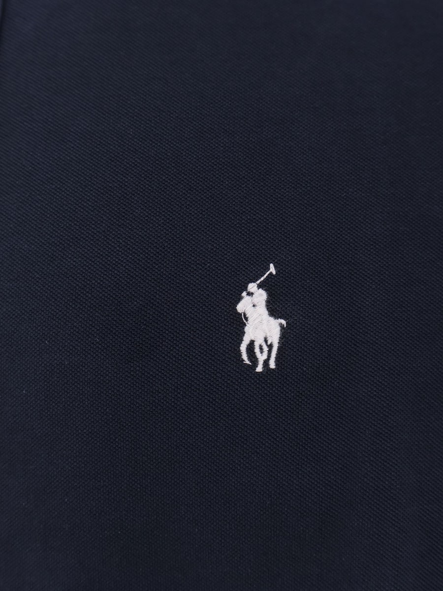 Polo Ralph Lauren Cotton shirt with front embroidered logo, view 3