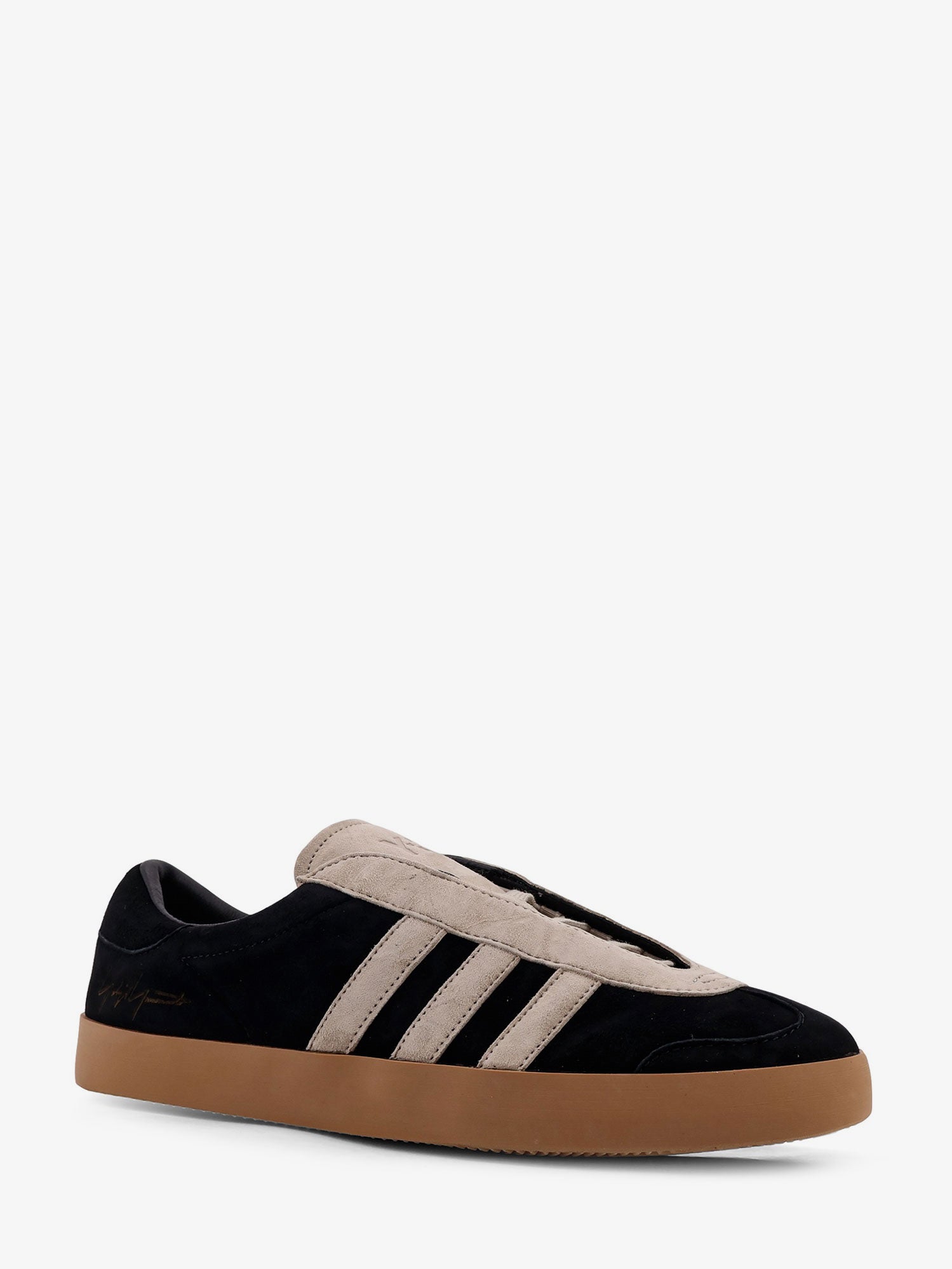 adidas Y-3 Y-3 Gazelle suede sneakers with engraved logo on the side, view 2