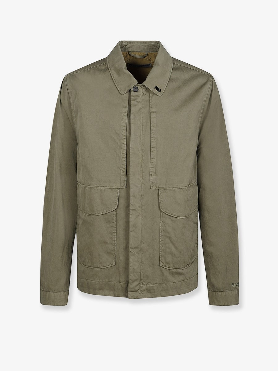 MASSIMO OSTI Overshirt cotton blend jacket