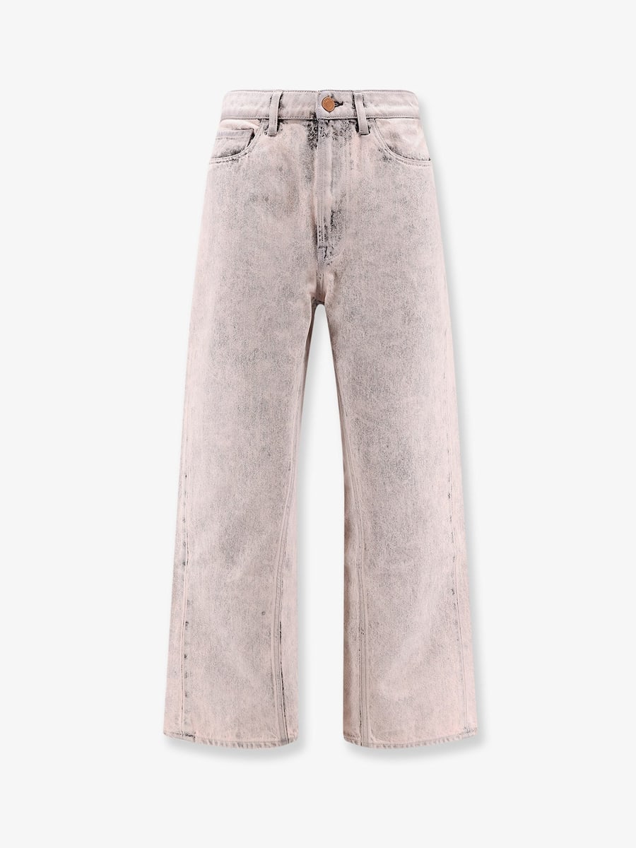 3X1 Denim jeans with bleached pattern