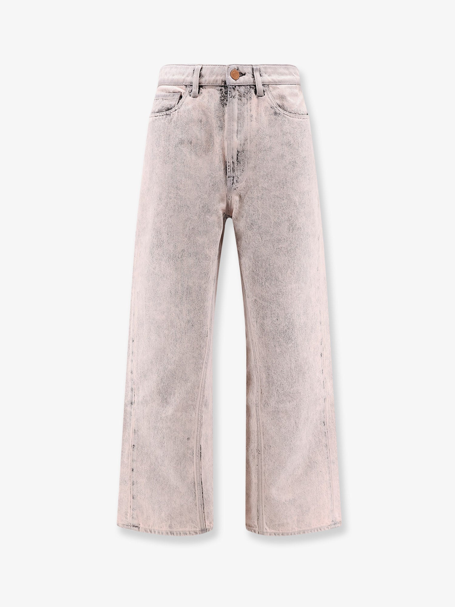 3X1 Denim jeans with bleached pattern