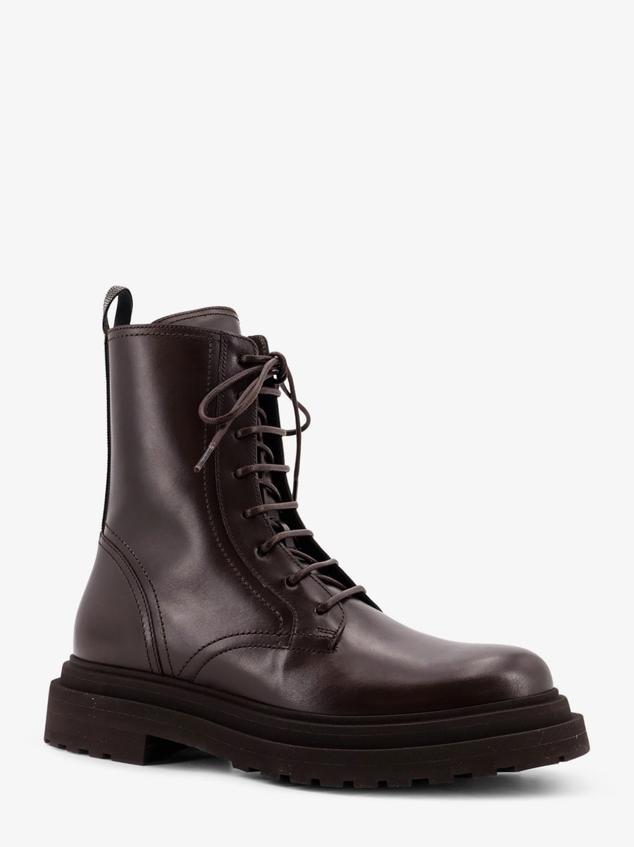 Brunello Cucinelli Leather ankle boots, view 2