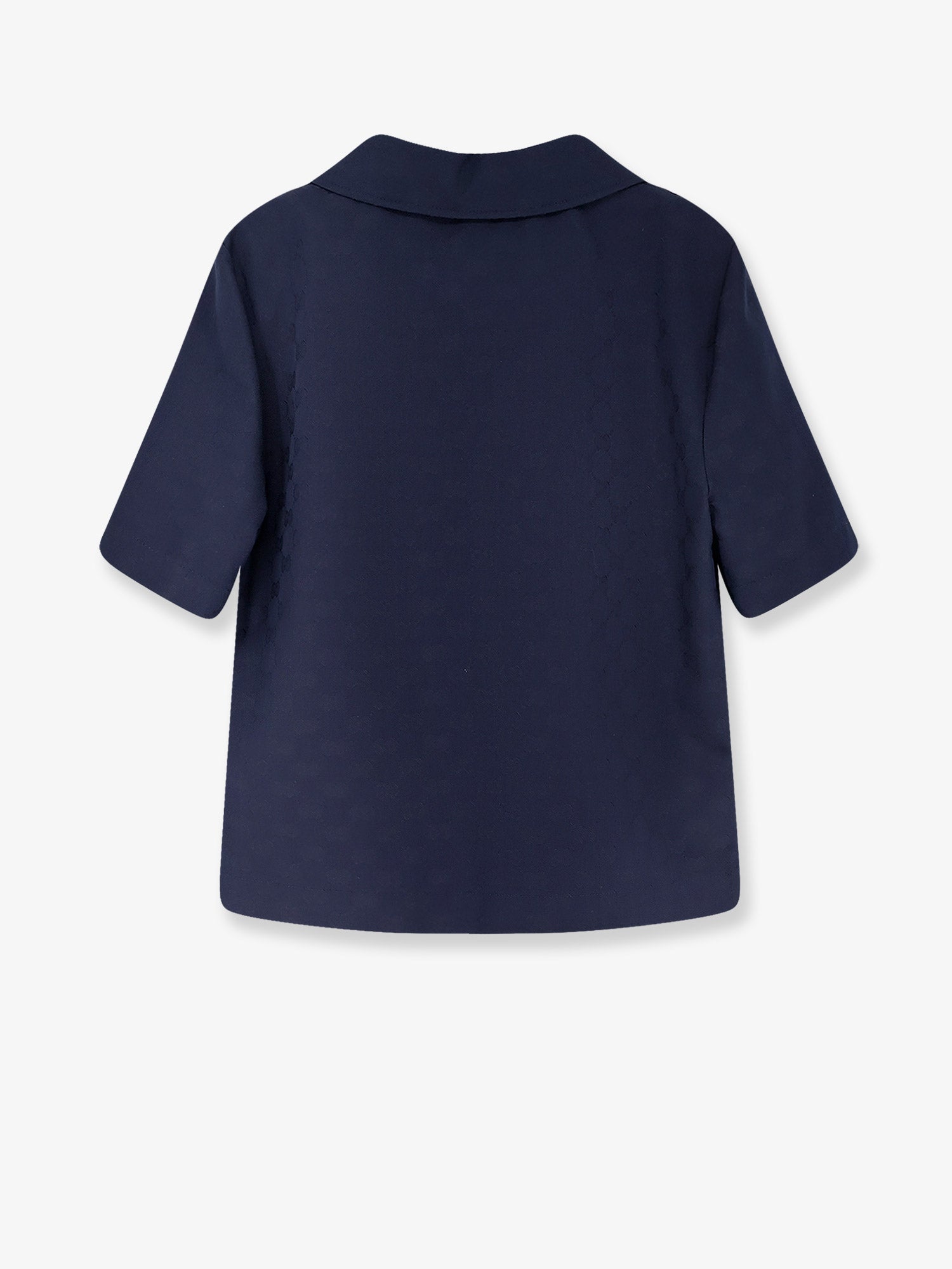 Gucci Fabric polo shirt with GG pattern, view 2