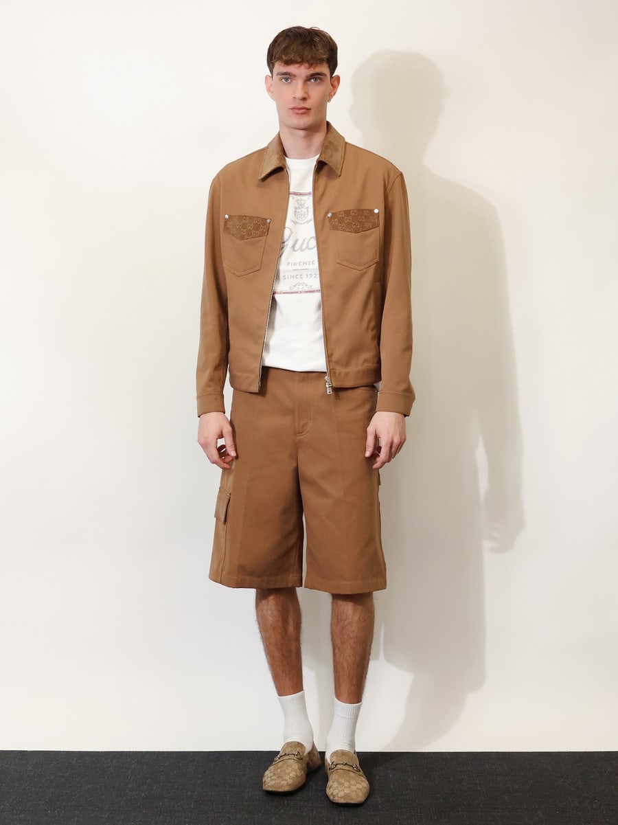 Gucci Canvas shorts, view 2