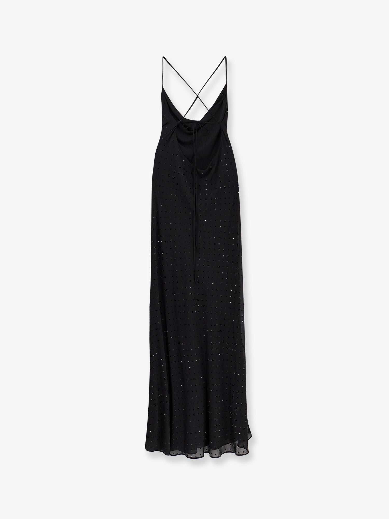 Pinko Farro long dress with rhinestones, view 2