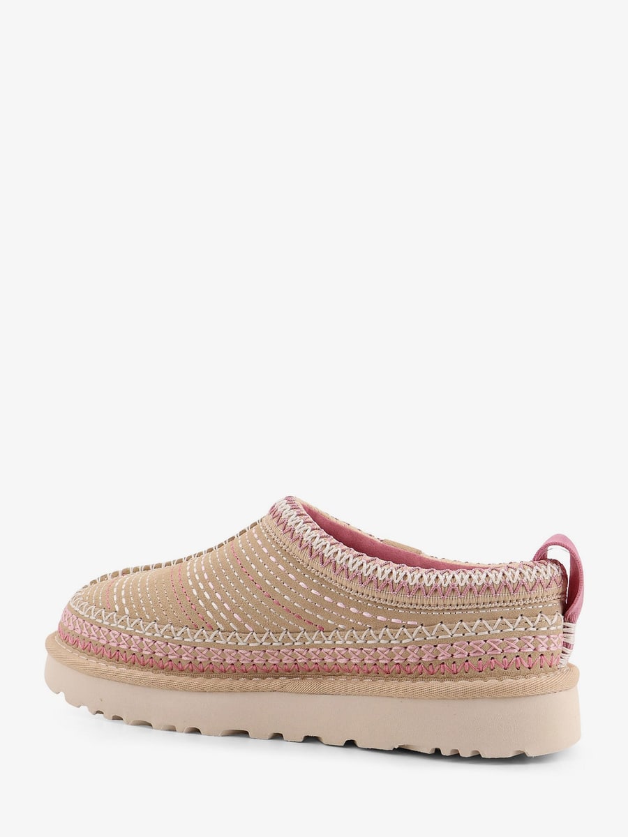 UGG W Tasman Meadow suede sandals with multicolor stitching, view 3