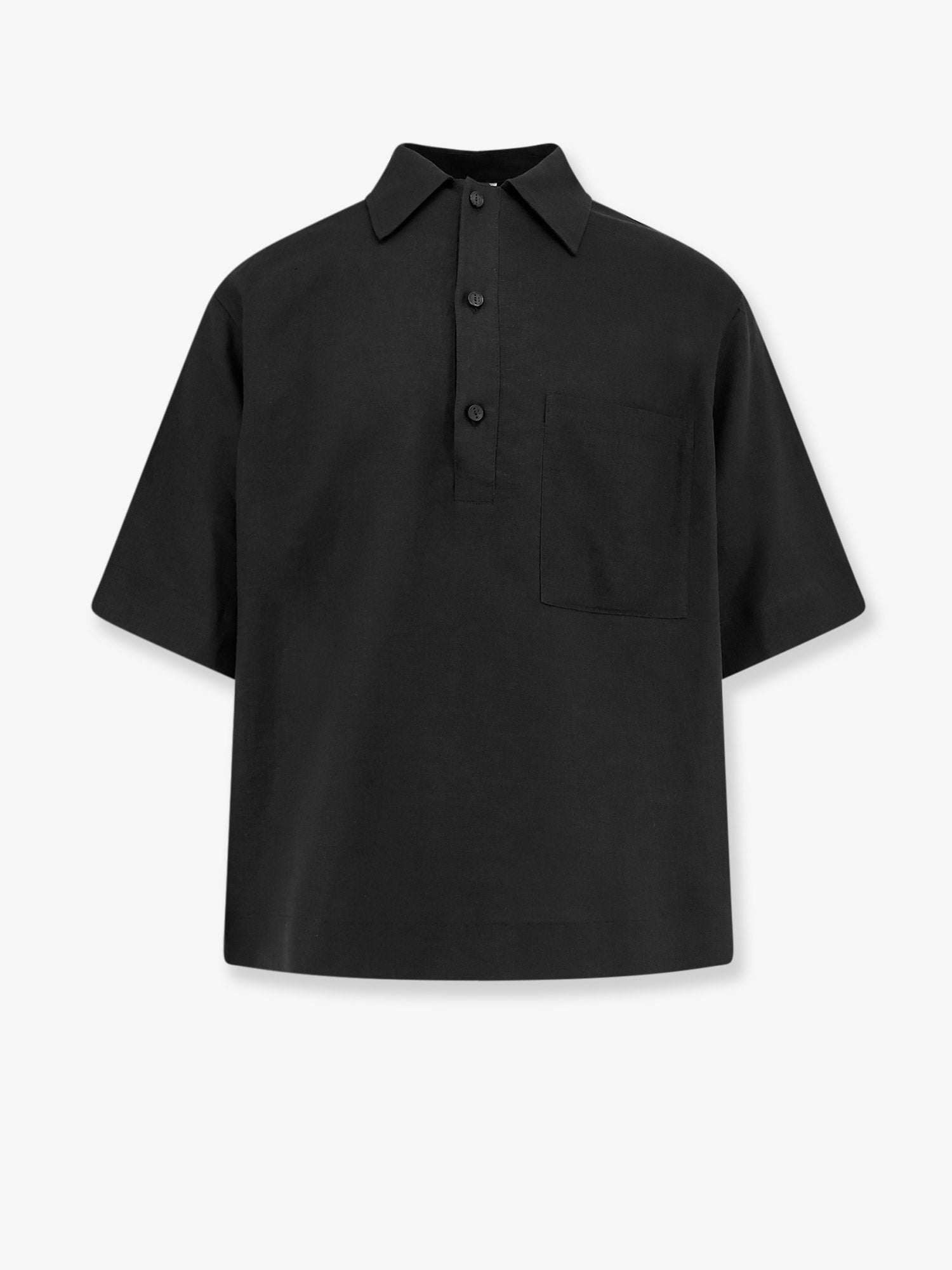 HEVO Montursi linen and viscose shirt