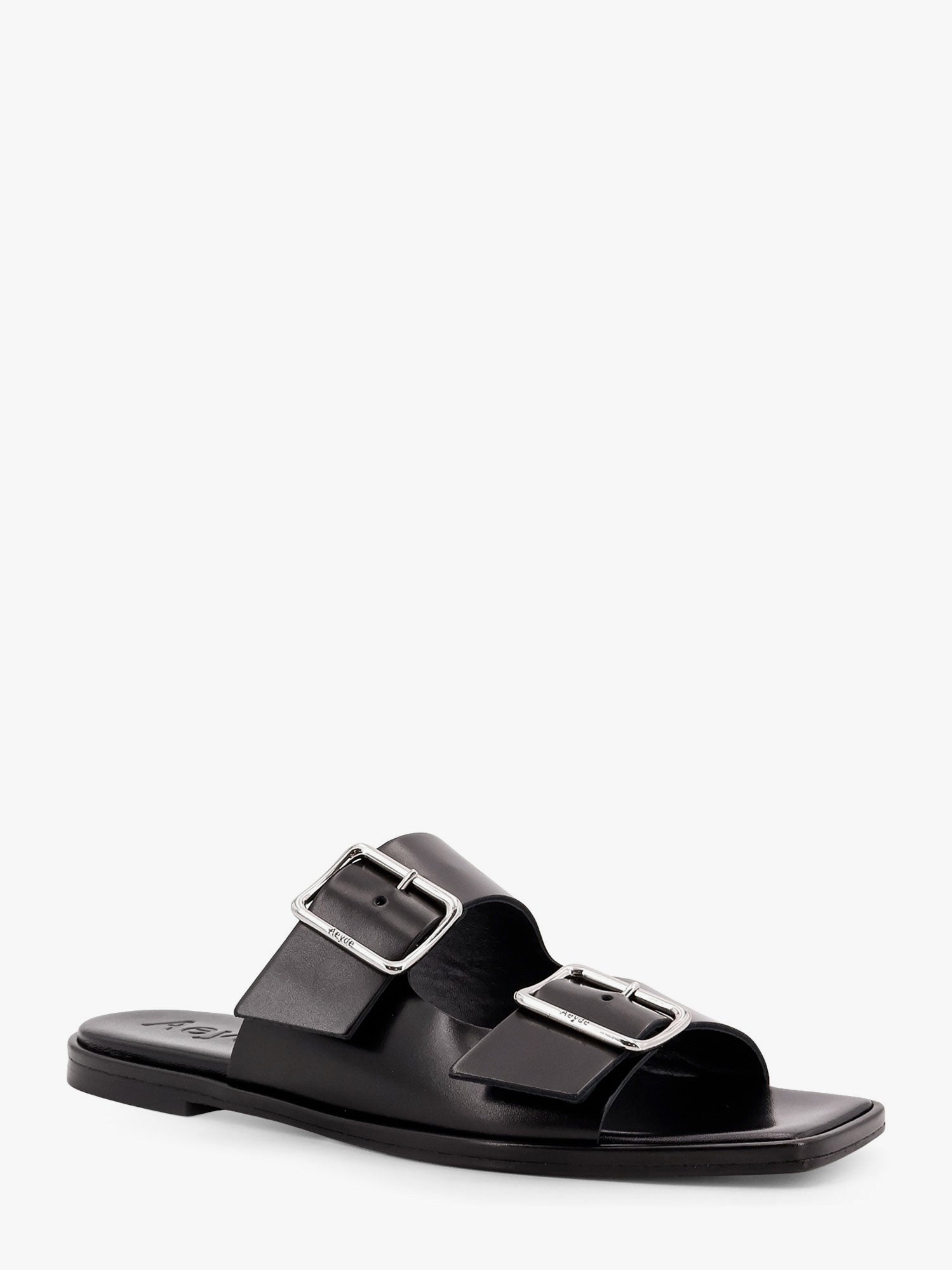 AEYDE Tonya leather sandals with double strap, view 2
