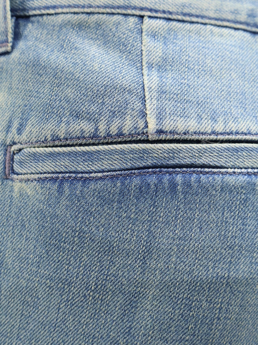 LARDINI Washed-out effect jeans, view 3