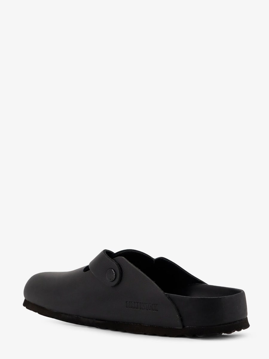 BIRKENSTOCK Boston BS leather mule, view 3