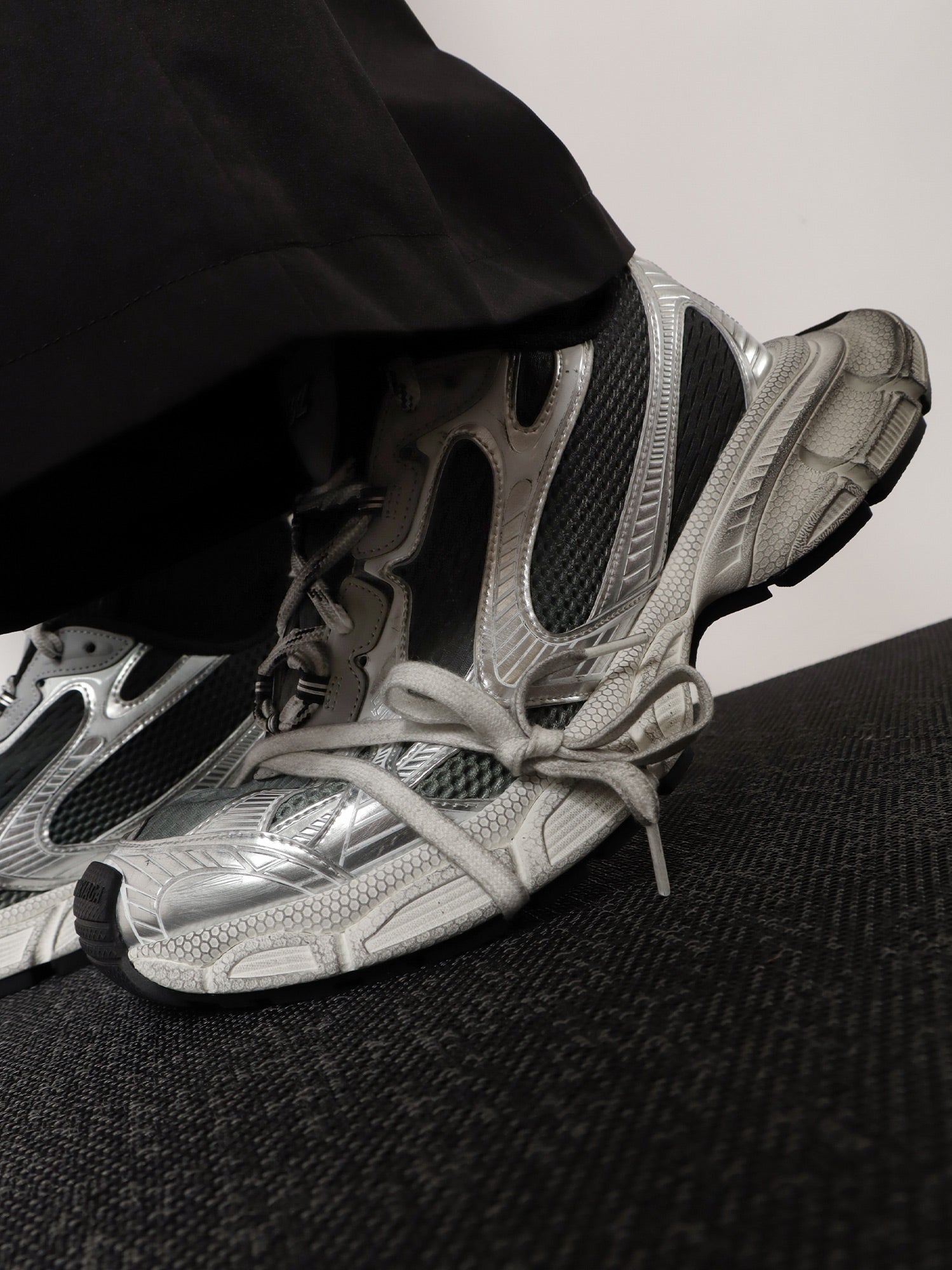 Balenciaga Mesh and nylon sneakers 3XL, view 2
