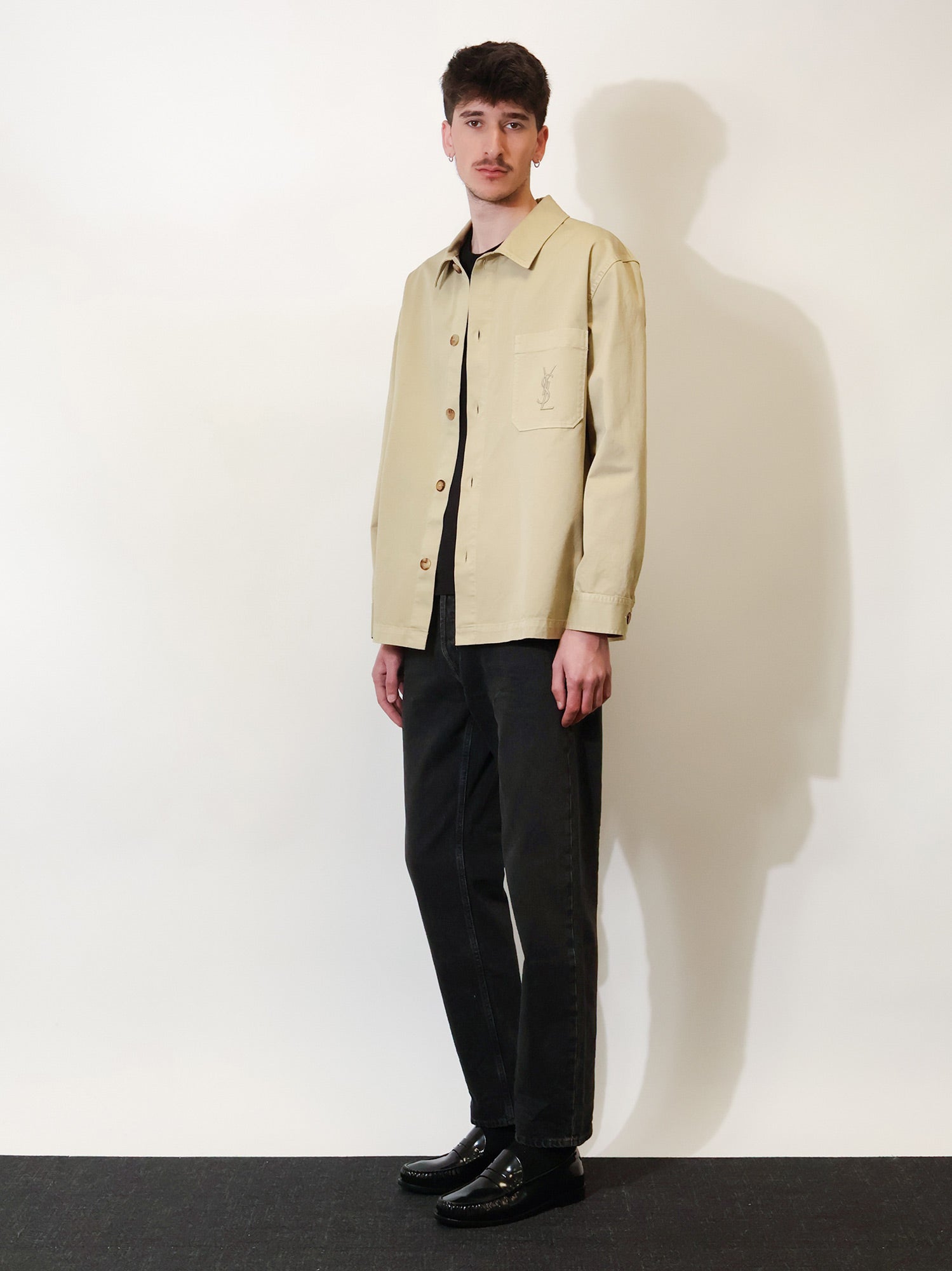 Saint Laurent Cotton T-shirt, view 2