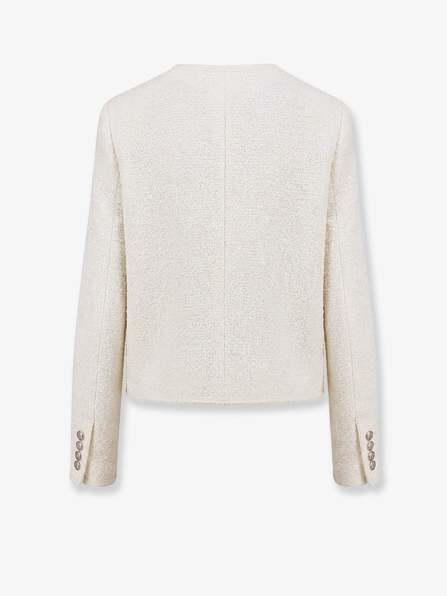 DUNST Unisex bouclé tweed blazer, view 2