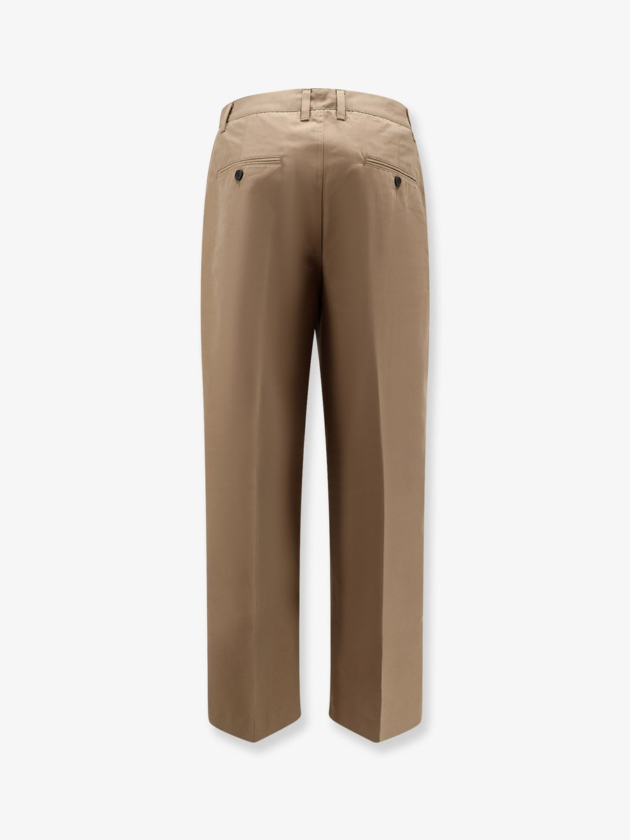 DUNST Pleated Chino Slacks Trousers, view 2
