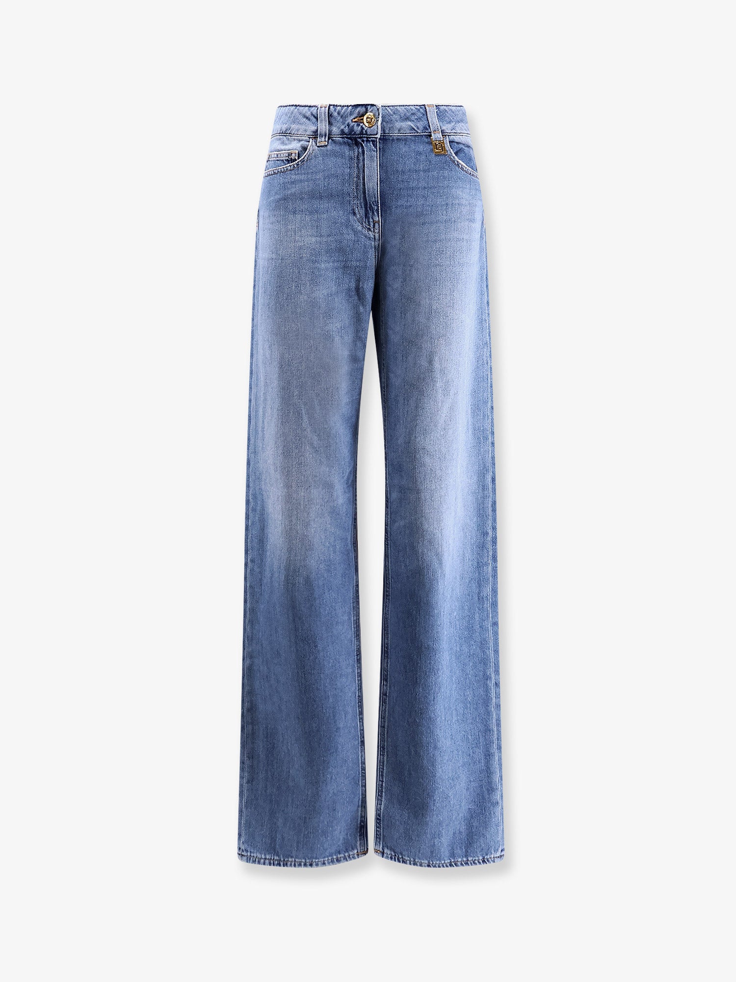 Elisabetta Franchi Urban cotton jeans