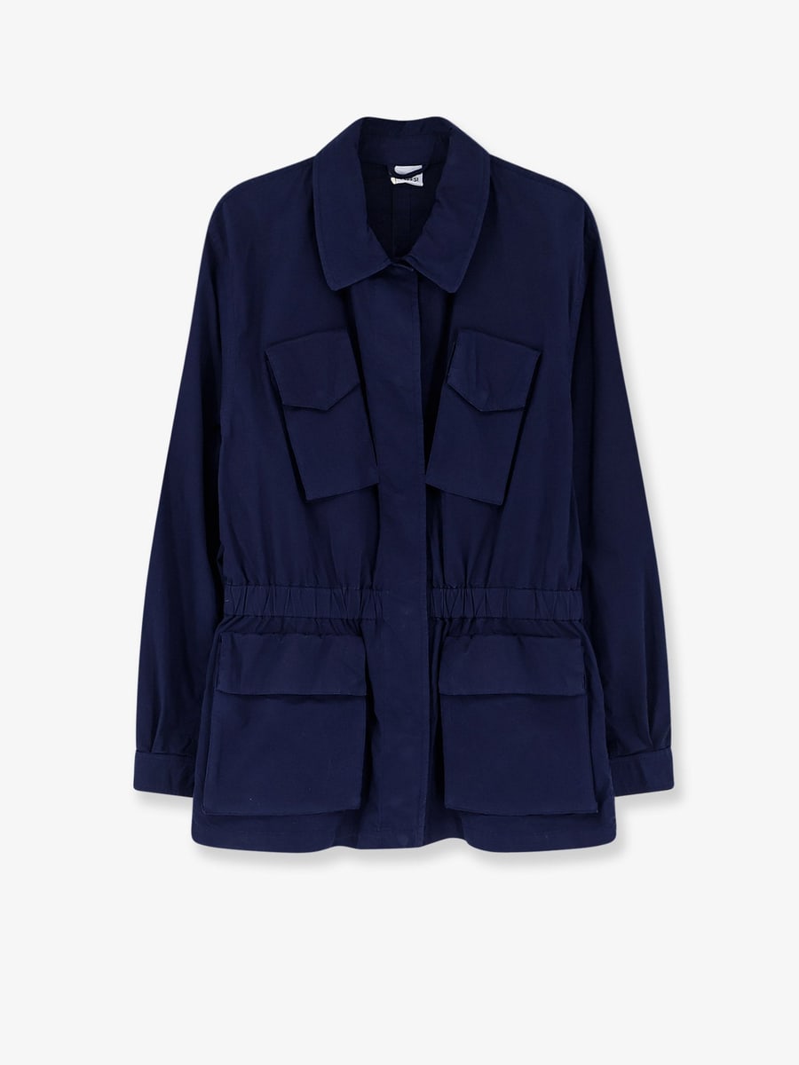 ASPESI Cotton jacket with Lived effect