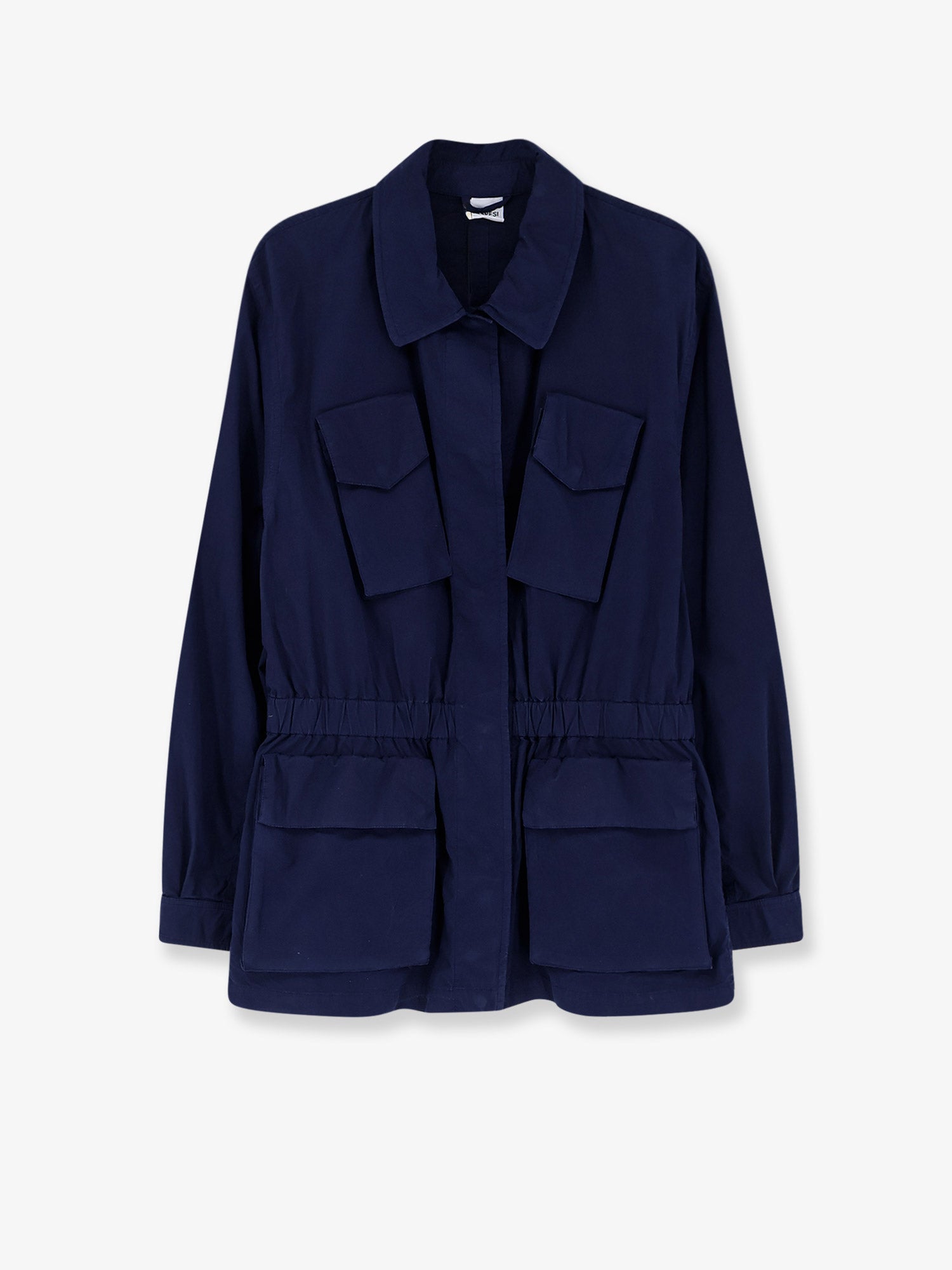 ASPESI Cotton jacket with Lived effect