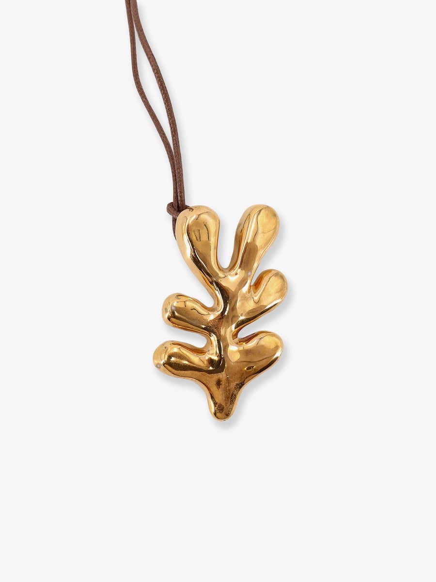 MATA STUDIO Corallo glazed ceramic necklace, view 2