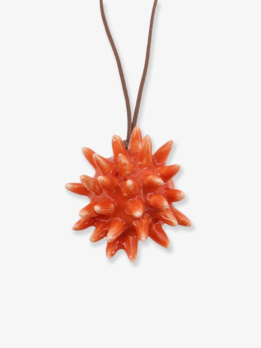 MATA STUDIO Riccio glazed ceramic necklace, view 2