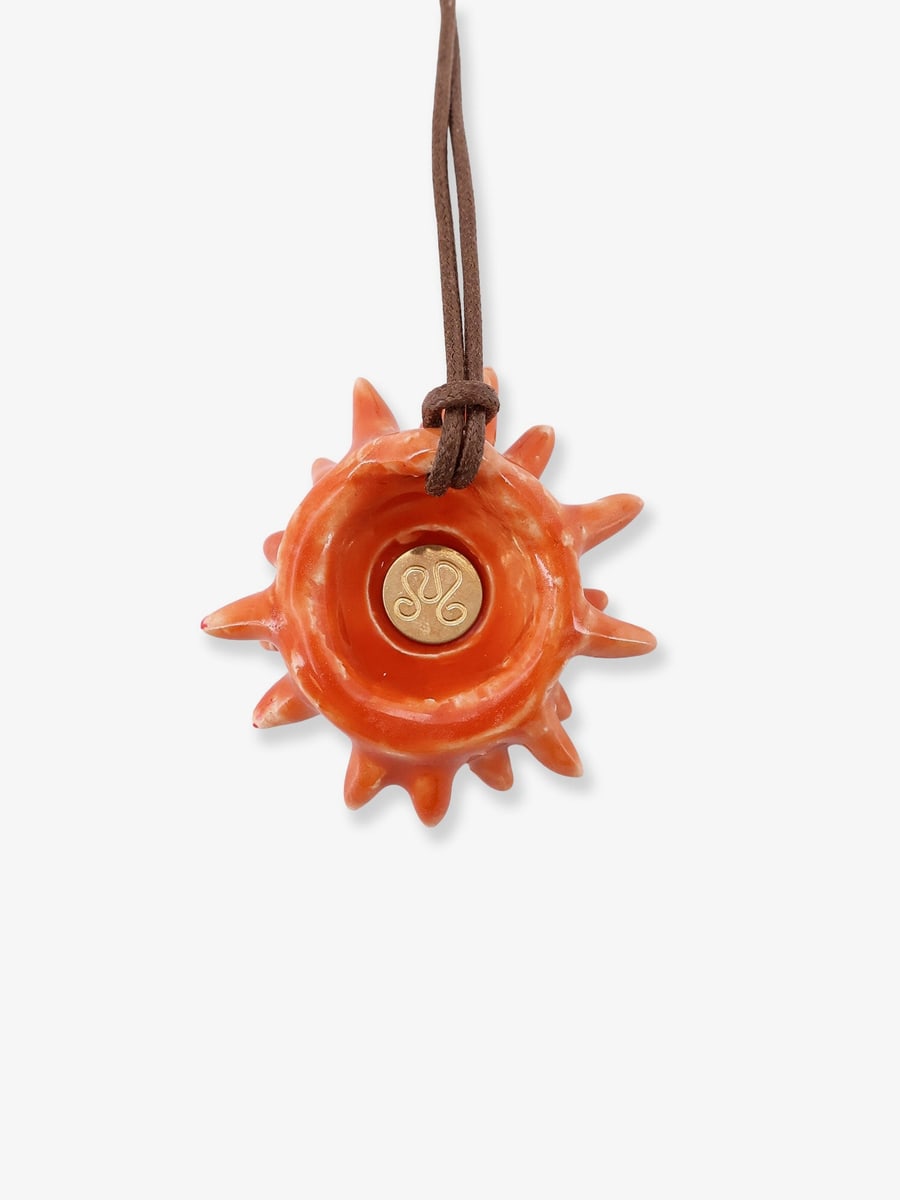 MATA STUDIO Riccio glazed ceramic necklace, view 3