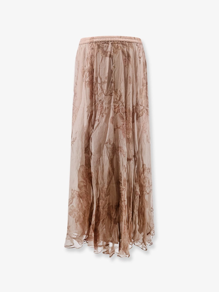 MES DEMOISELLES Gigi chiffon skirt, view 2