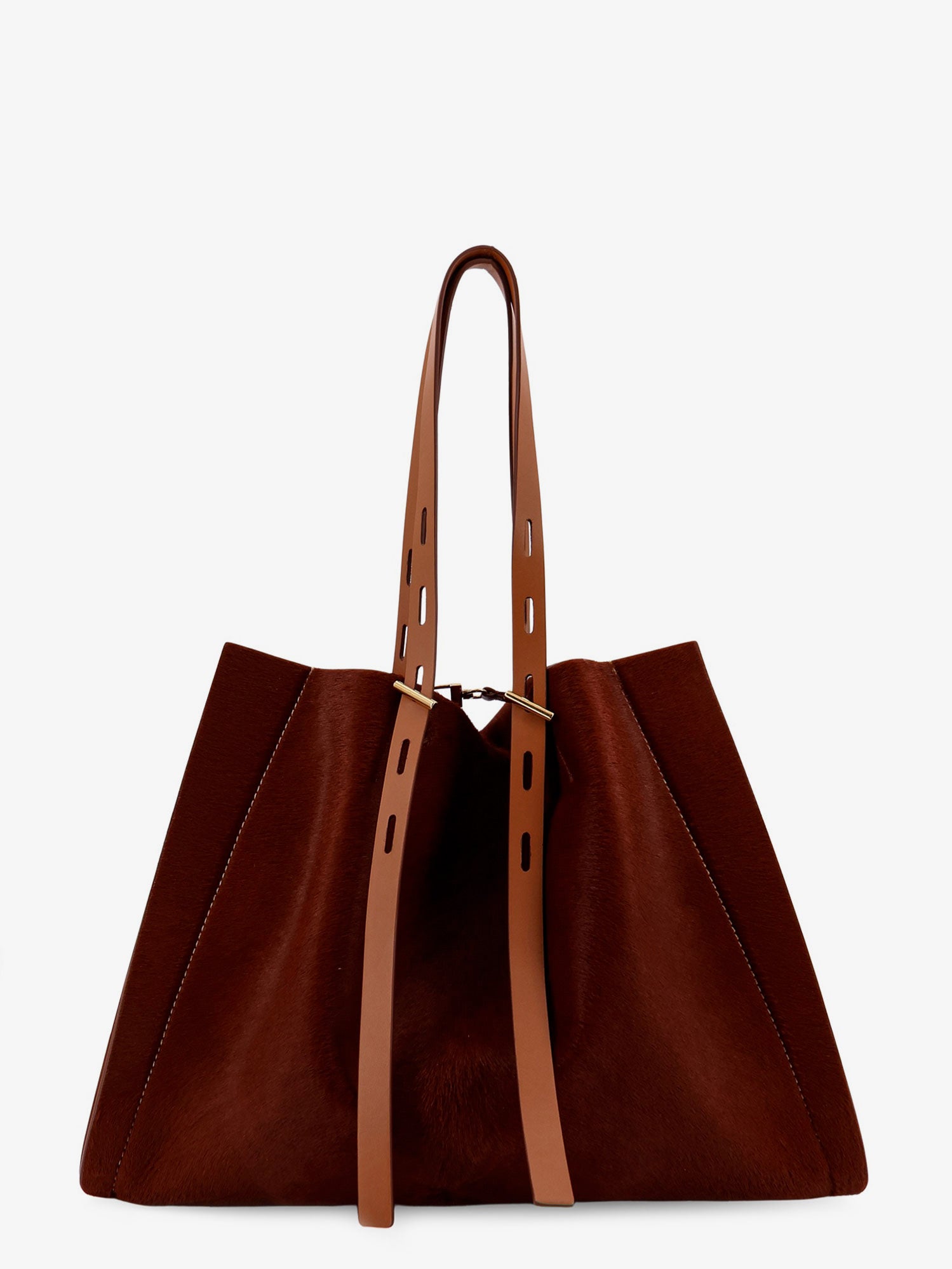 MINOBOSSI Paula pony skin shoulder bag