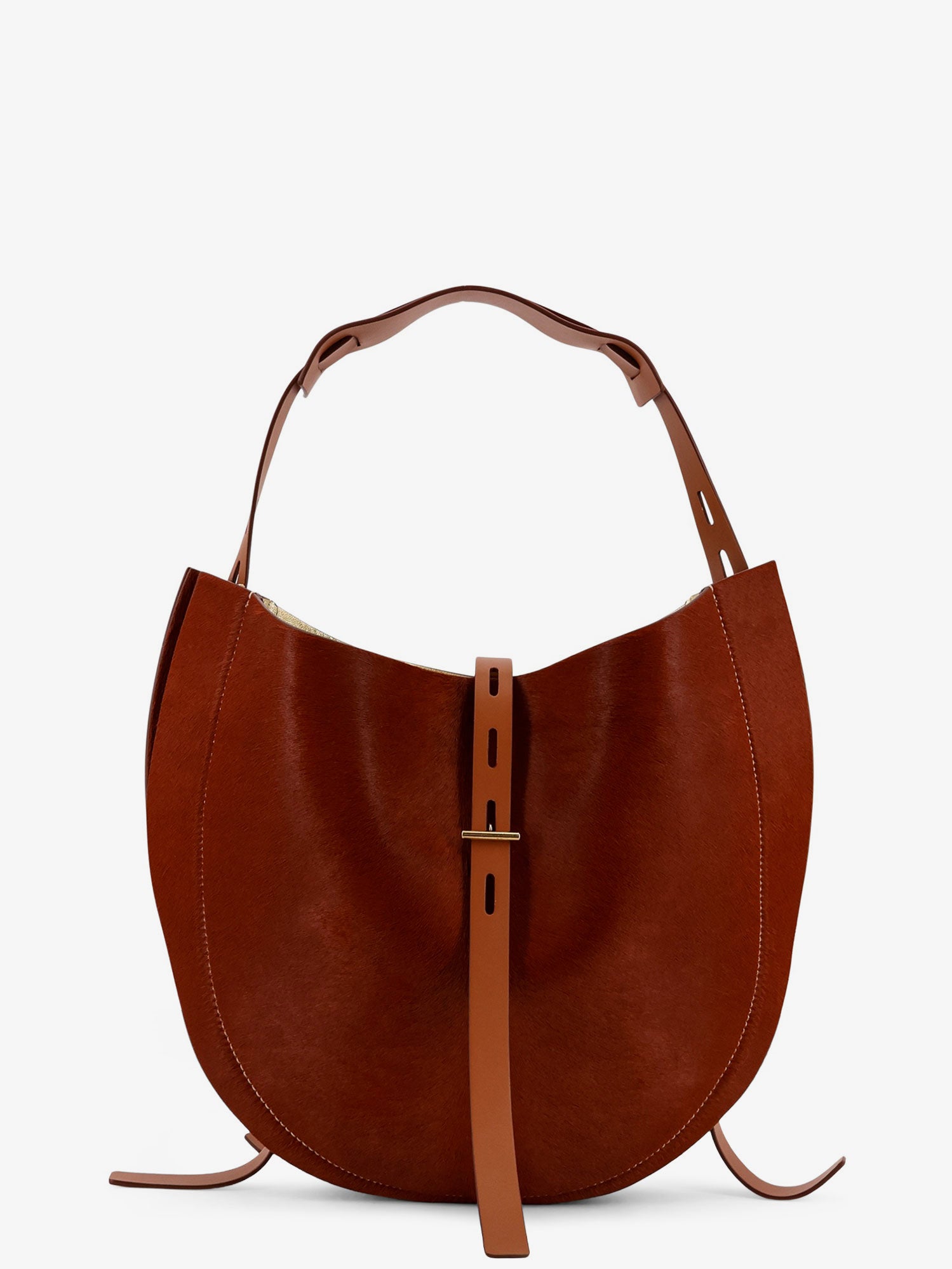 MINOBOSSI Liz pony skin shoulder bag