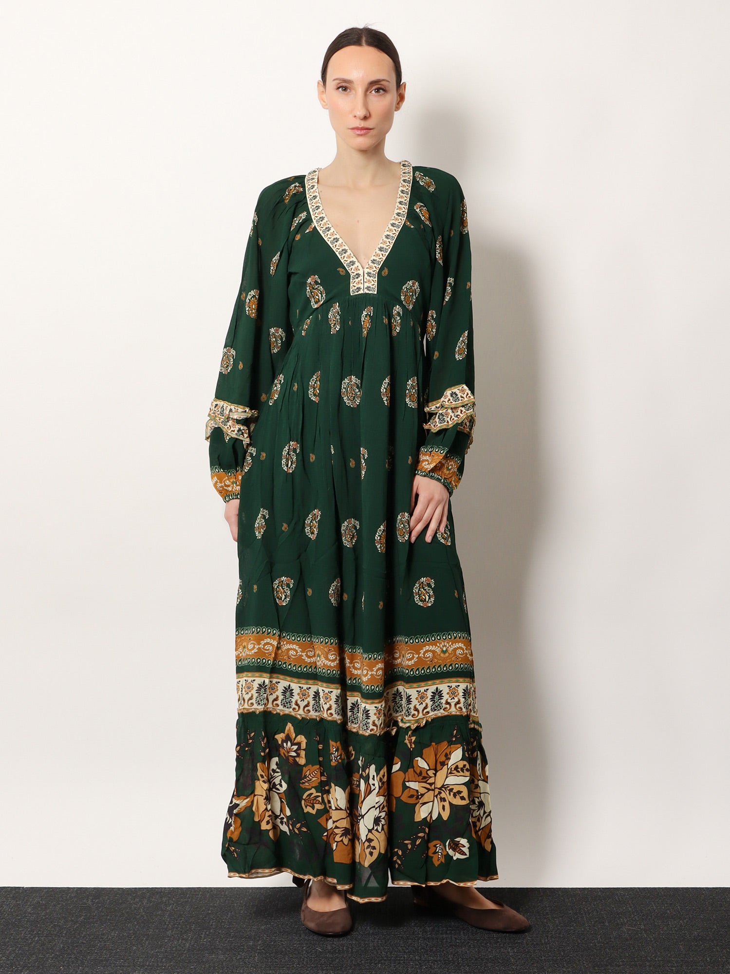 FARM RIO Ayla Maxi Dress, view 2