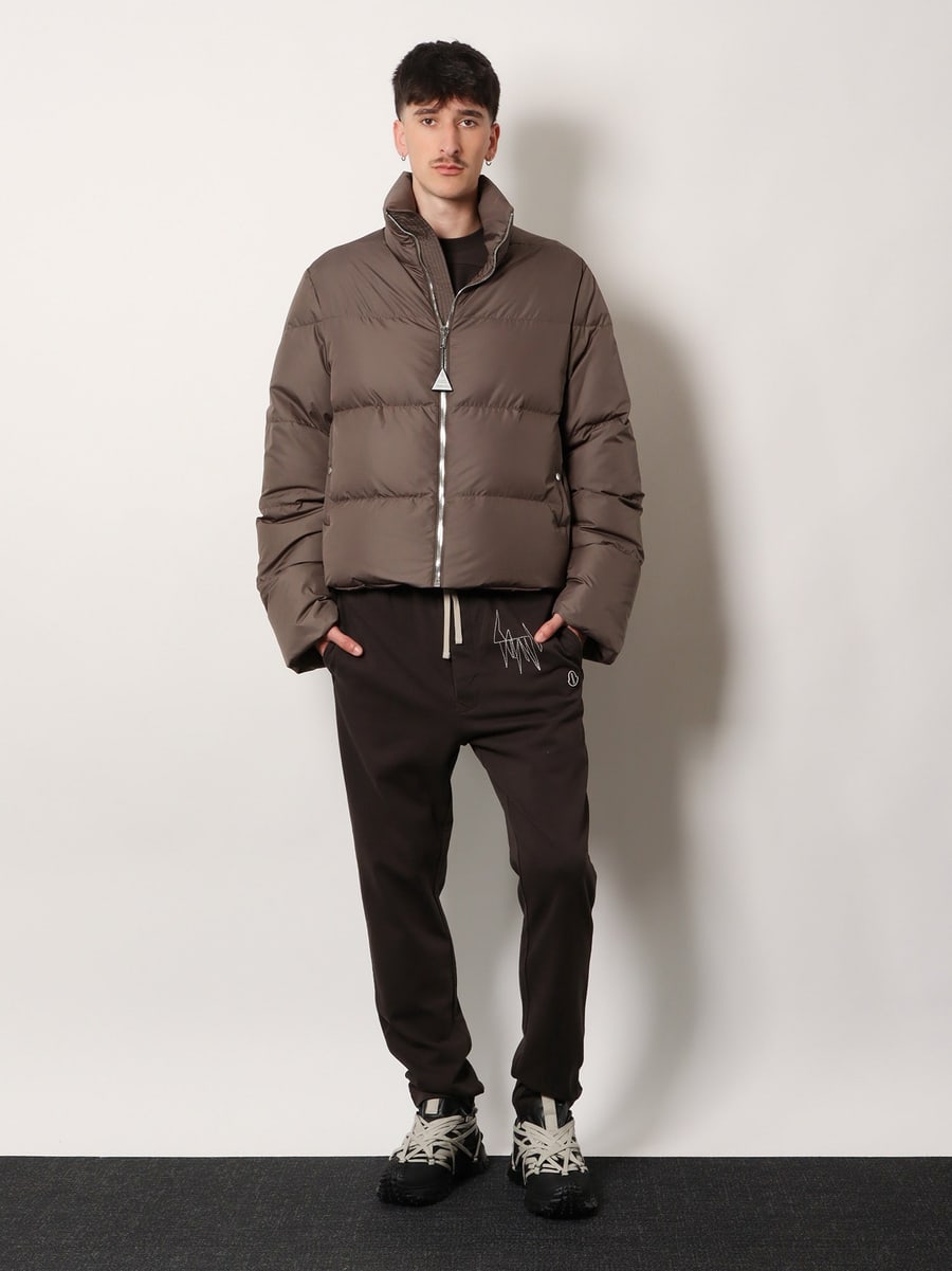 MONCLER + RICK OWENS Cyclopic nylon down jacket, view 2
