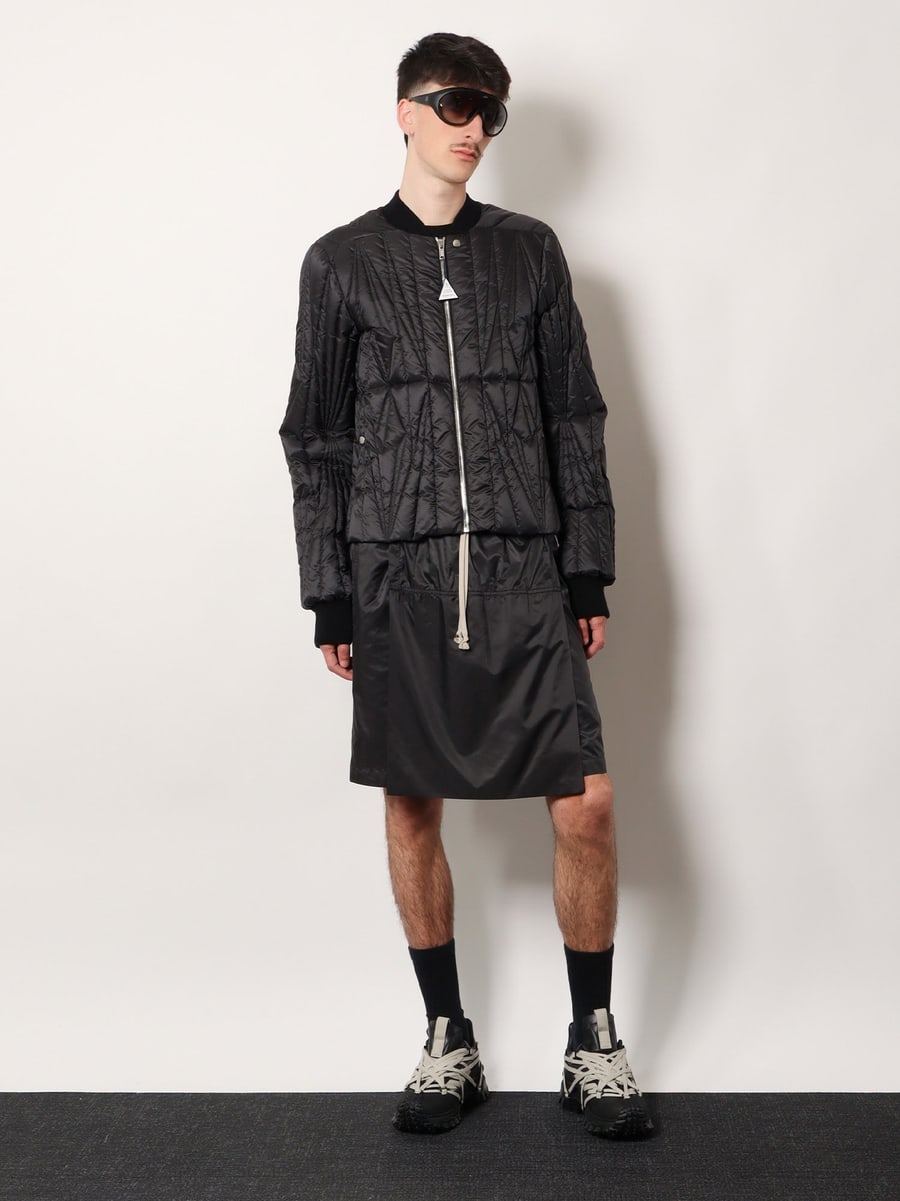 MONCLER + RICK OWENS Geocamo Flight Down Jacket, view 2