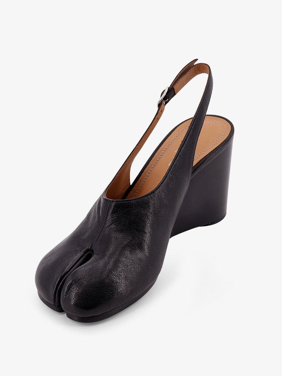 Maison Margiela Tabi leather pumps, view 4