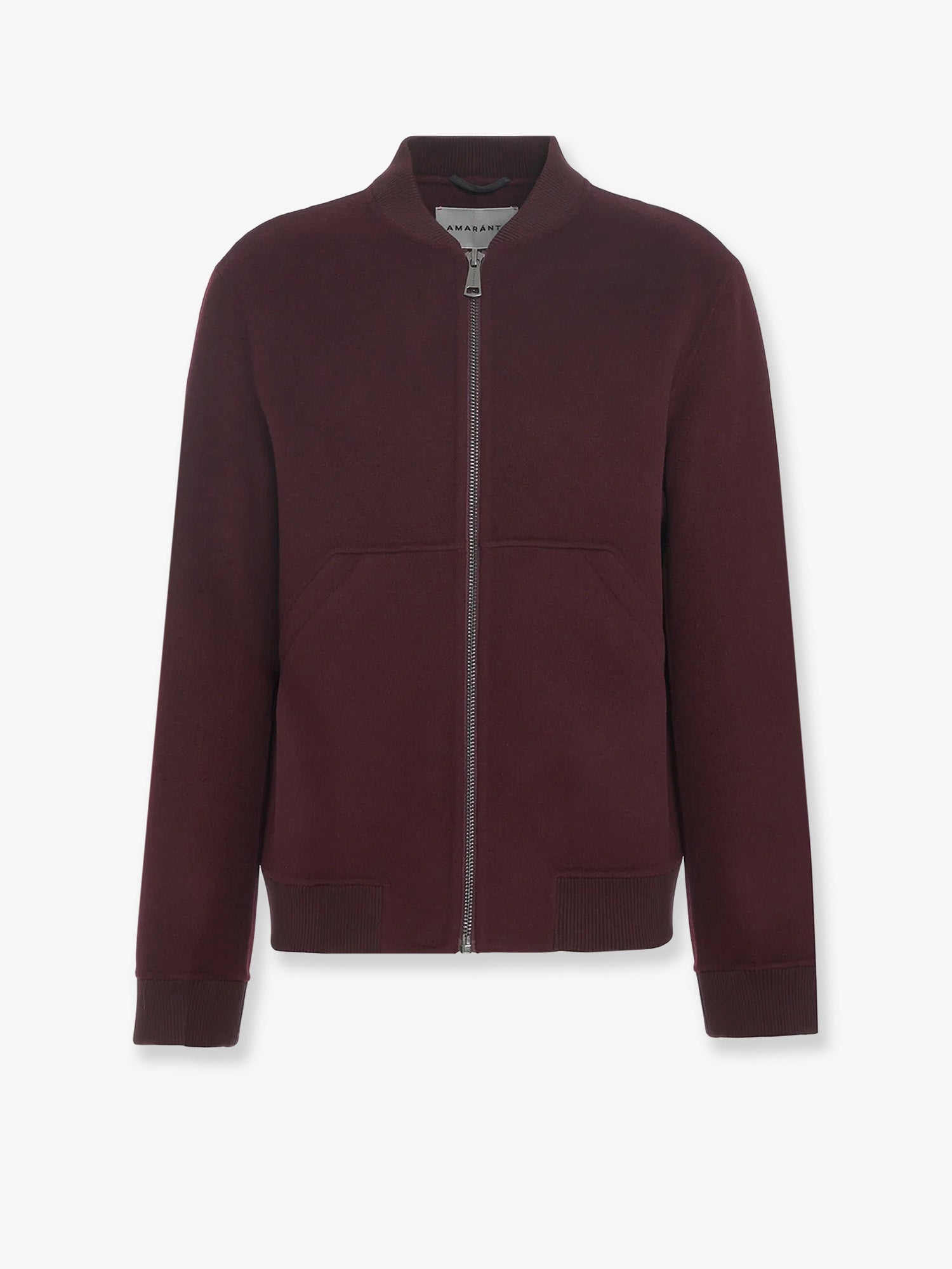 AMARANTO Wool and cashmere jacket
