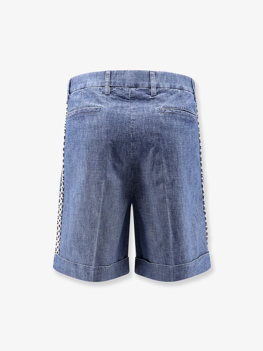 VALENTINO Valentino Denim Shorts, view 4