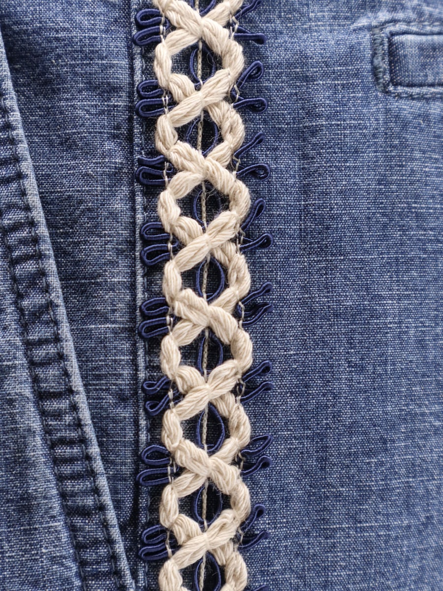 VALENTINO Valentino Denim Shorts, view 5