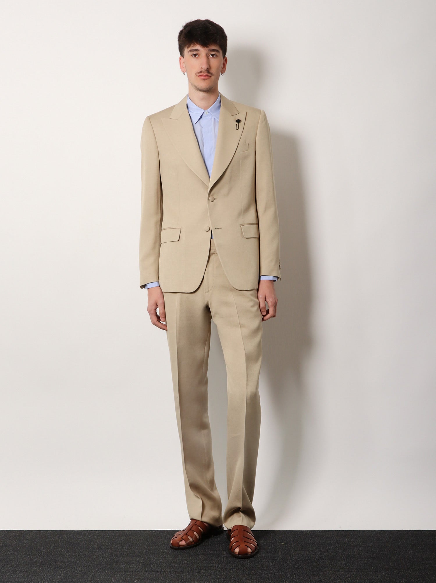 LARDINI Paflynn cotton shirt, view 2