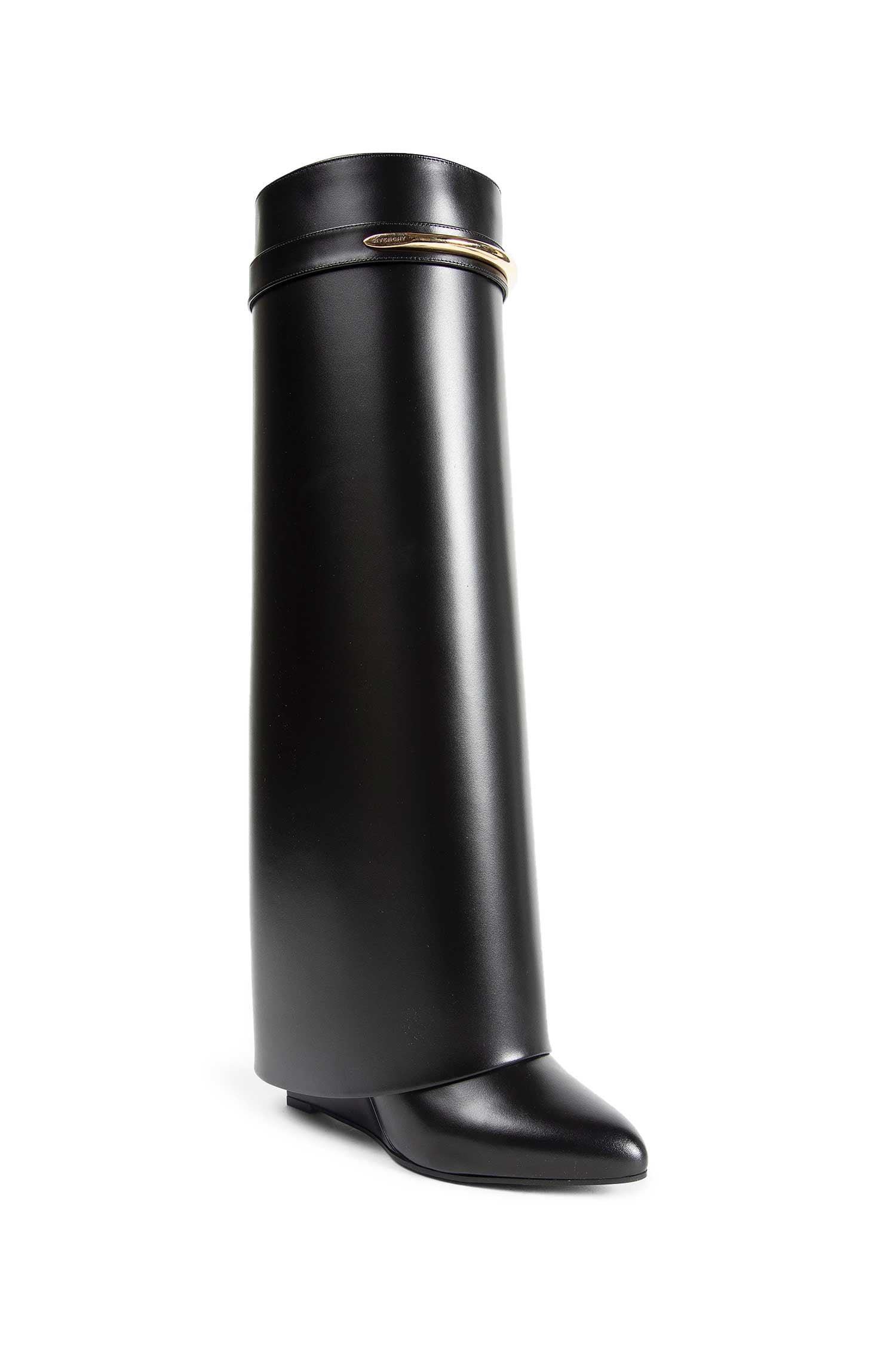 Givenchy Shark Leather Boots, view 2
