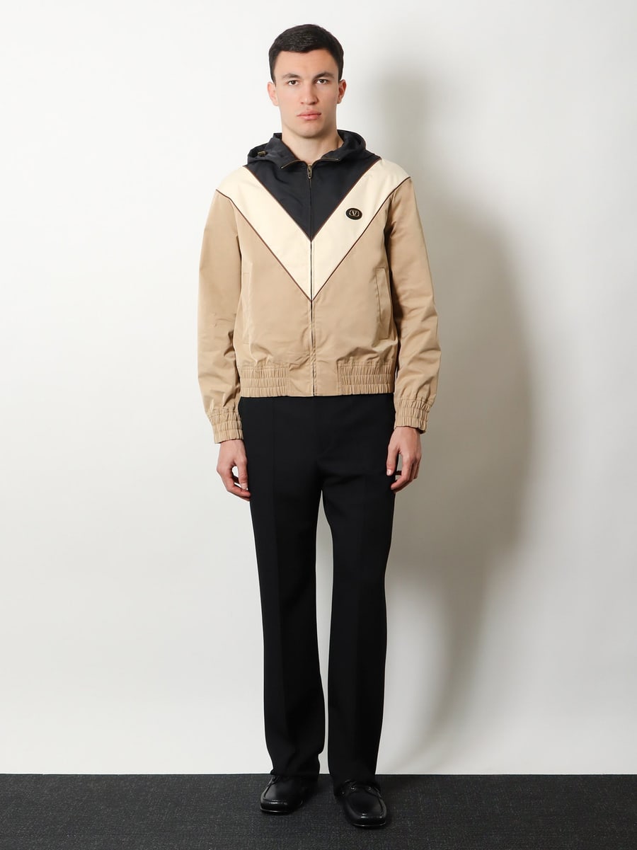 VALENTINO Valentino Jacket with VLogo Signature patch, view 2