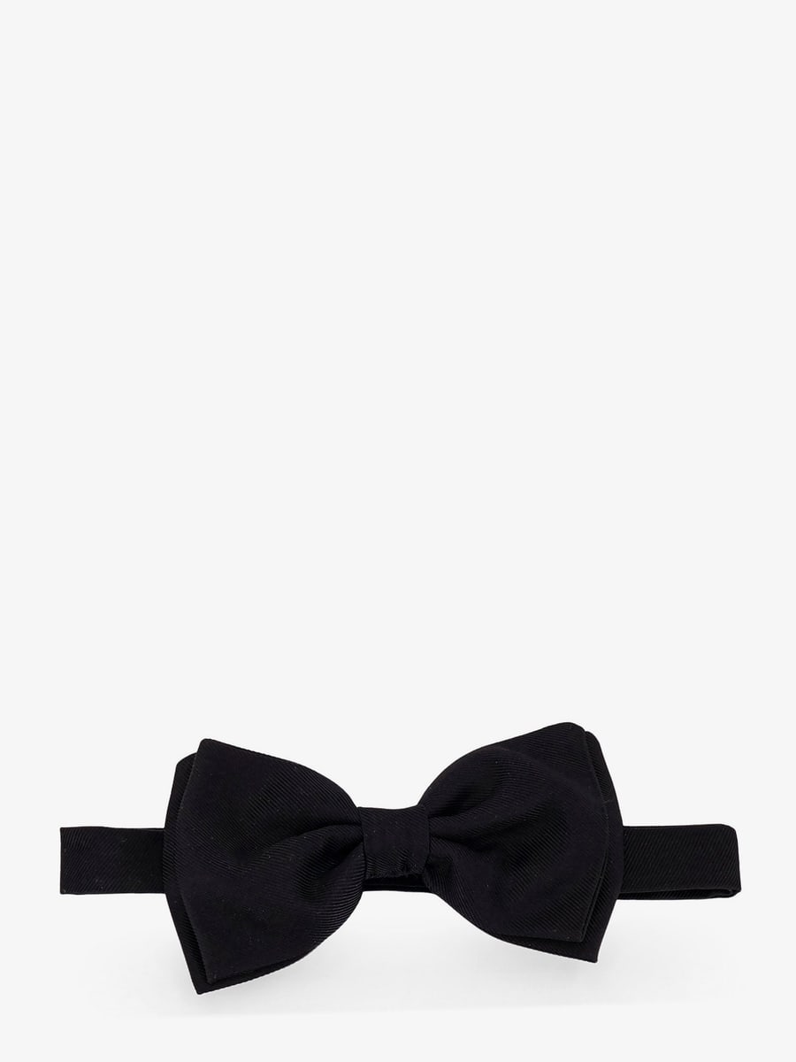 LARDINI Fabric bow tie