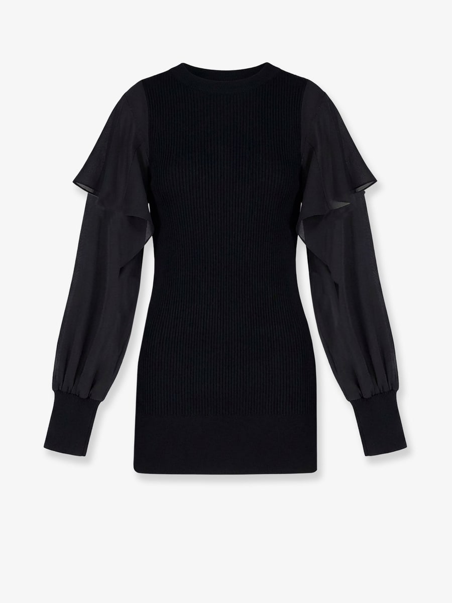 SACAI Cotton sweater, view 2