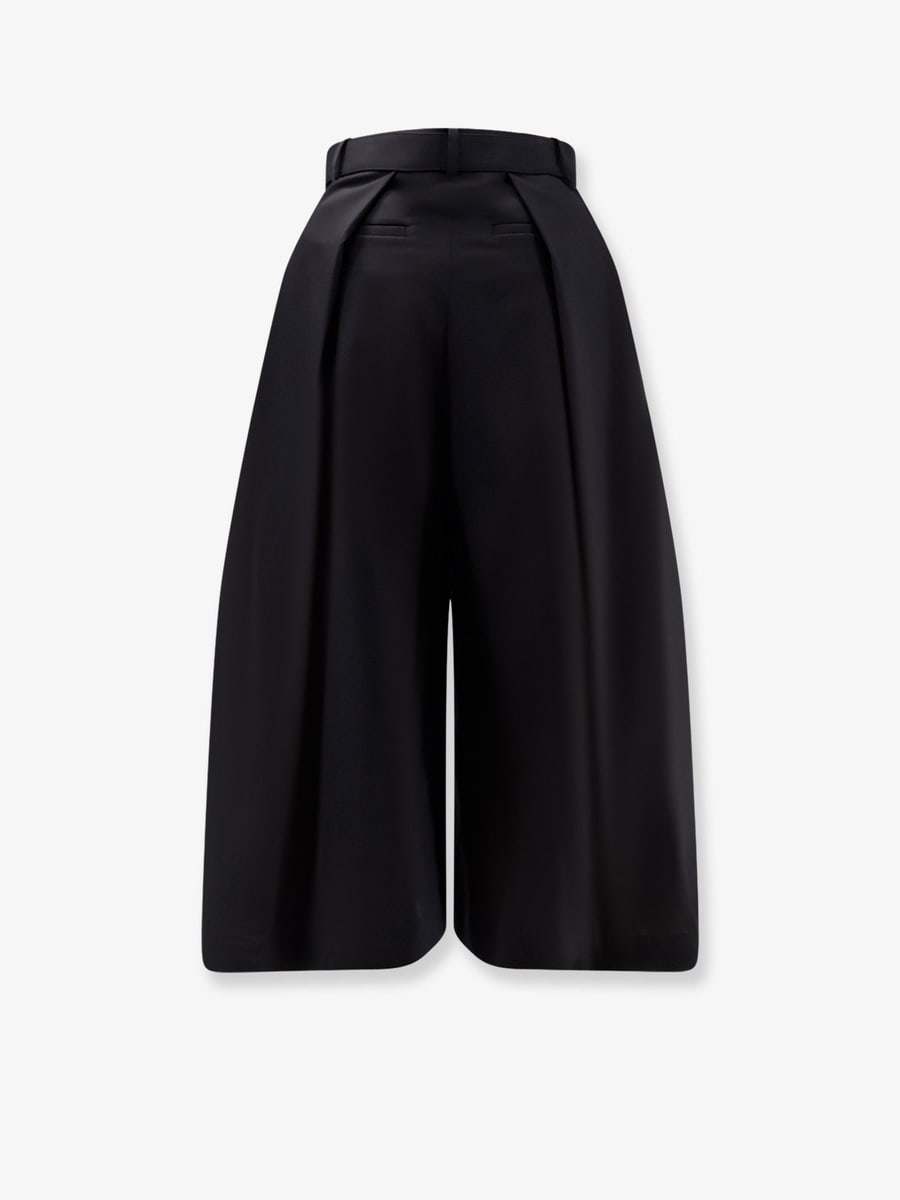 SACAI Wool blend bermuda shorts, view 2