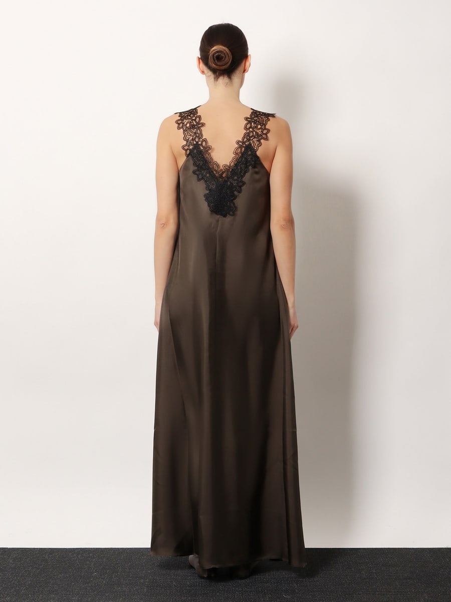 ROHE Silk long dress, view 3