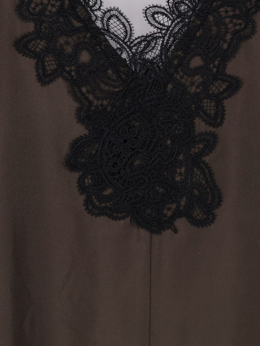 ROHE Silk long dress, view 5