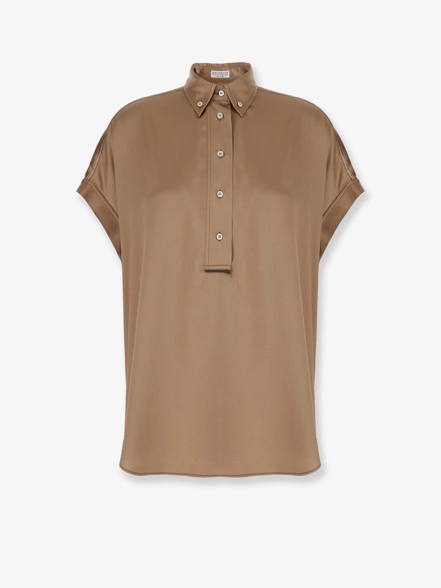 Brunello Cucinelli Silk blend shirt