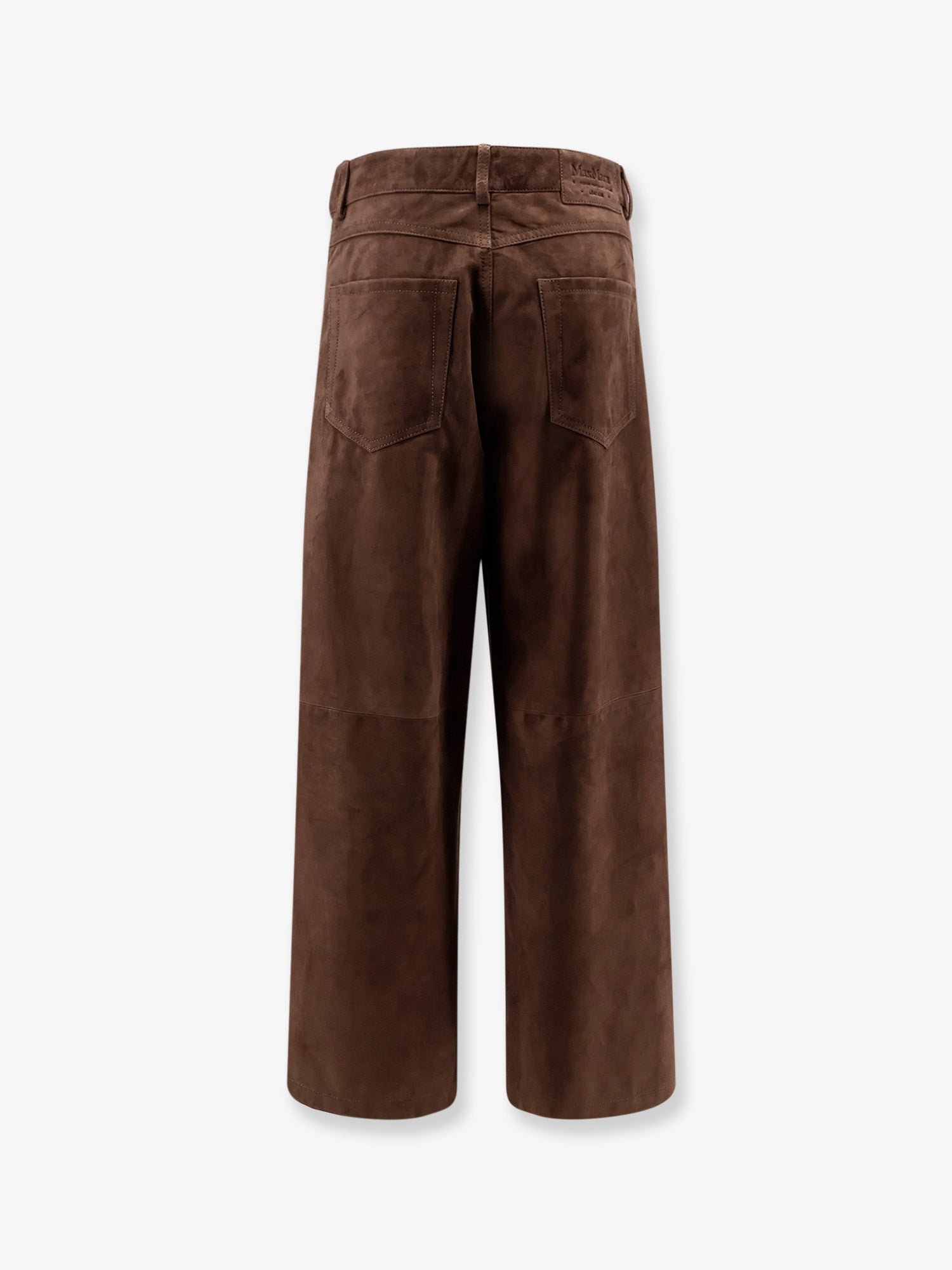 'S Max Mara Suede trousers, view 2